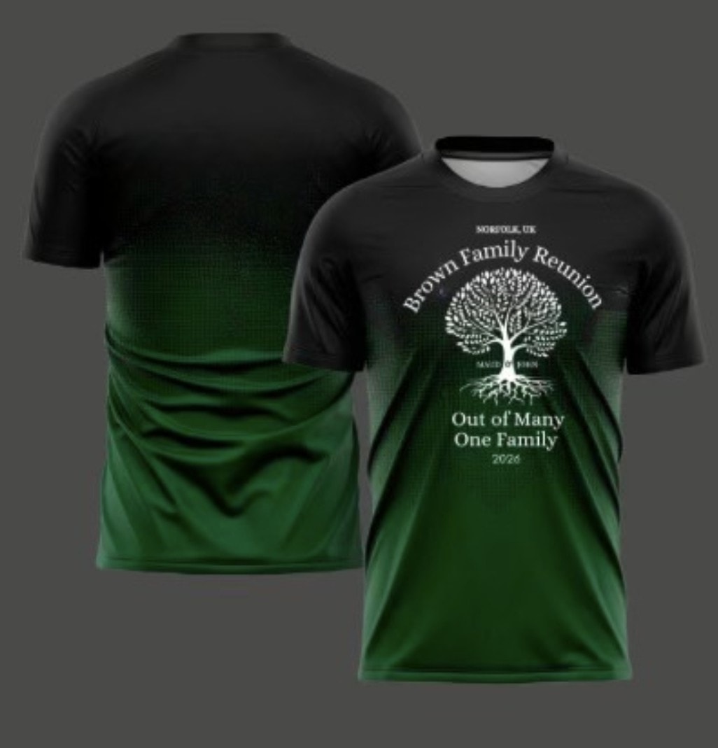 Brown Family Reunion Soccer Jersey